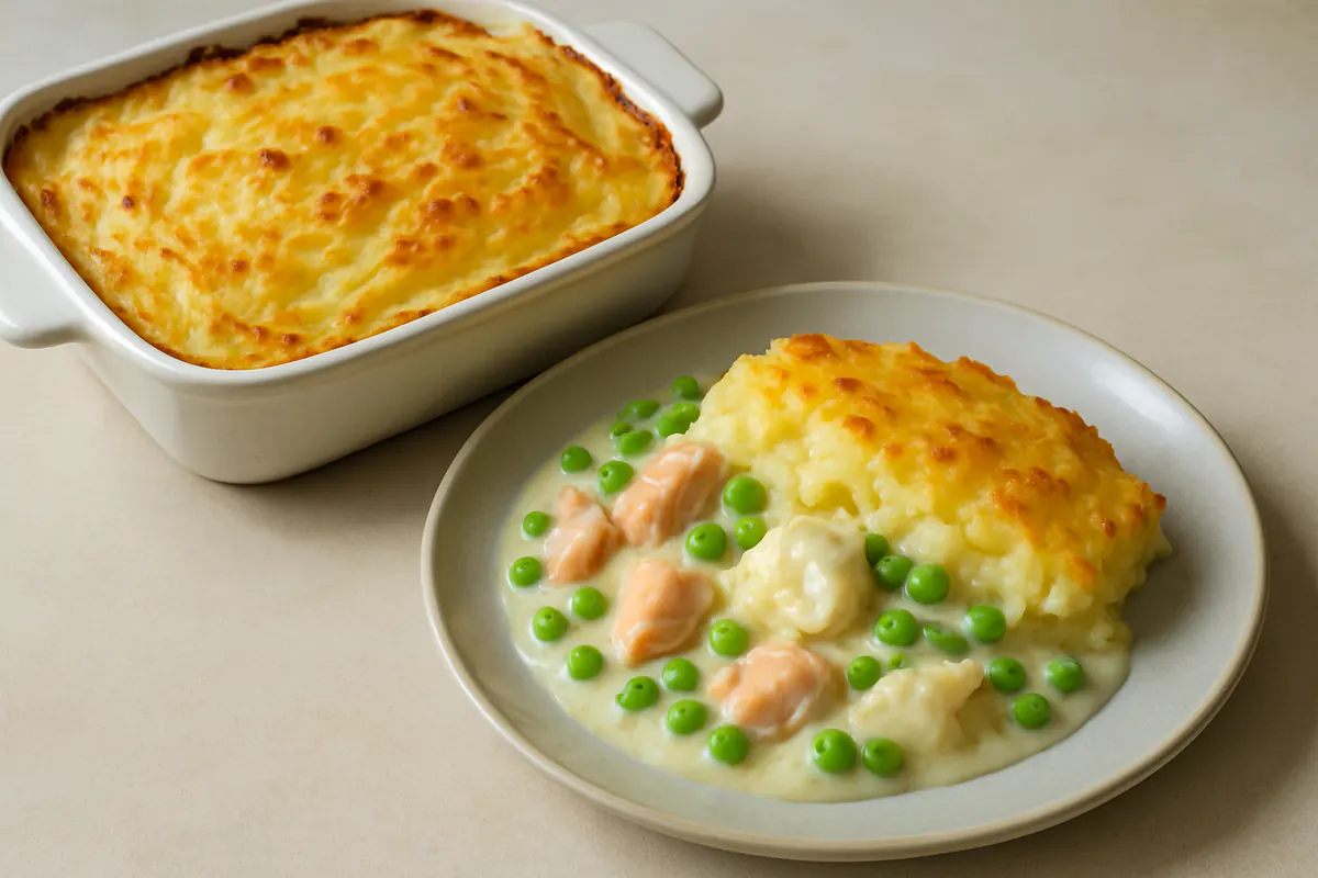 Illustration of Fish pie