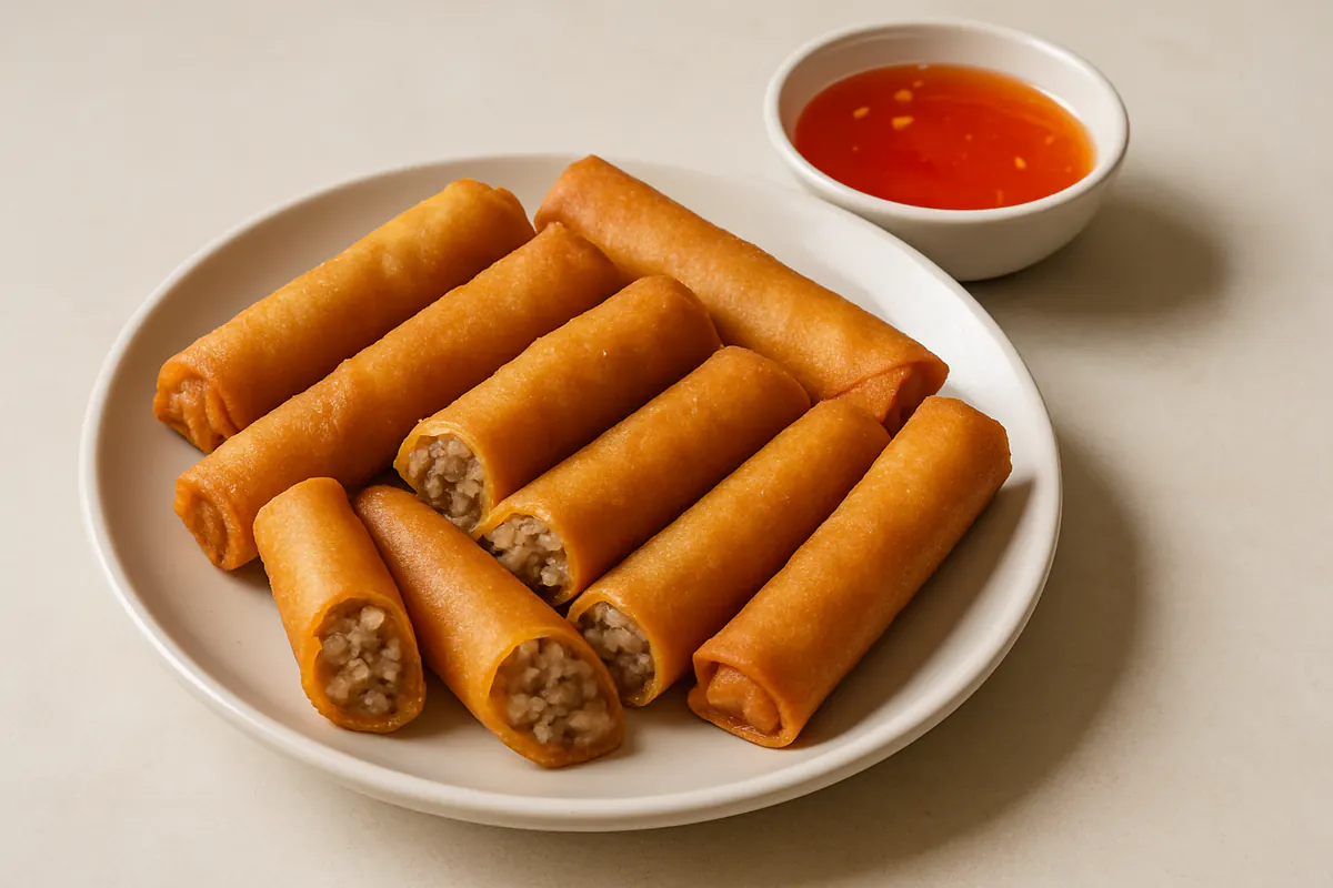 Illustration of Lumpiang shanghai