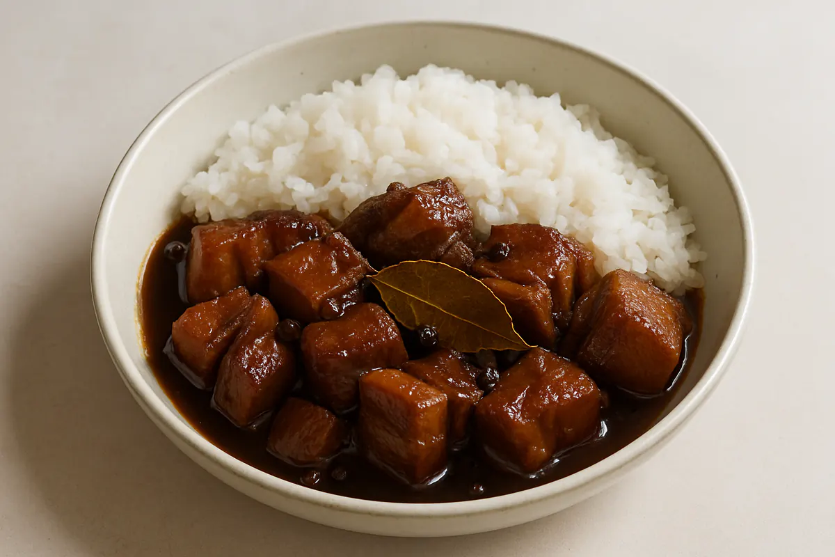 Illustration of Adobong baboy