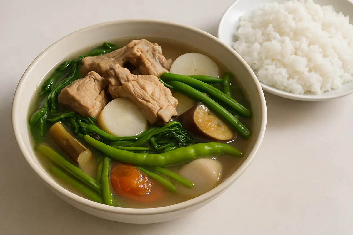 Illustration of Sinigang na baboy
