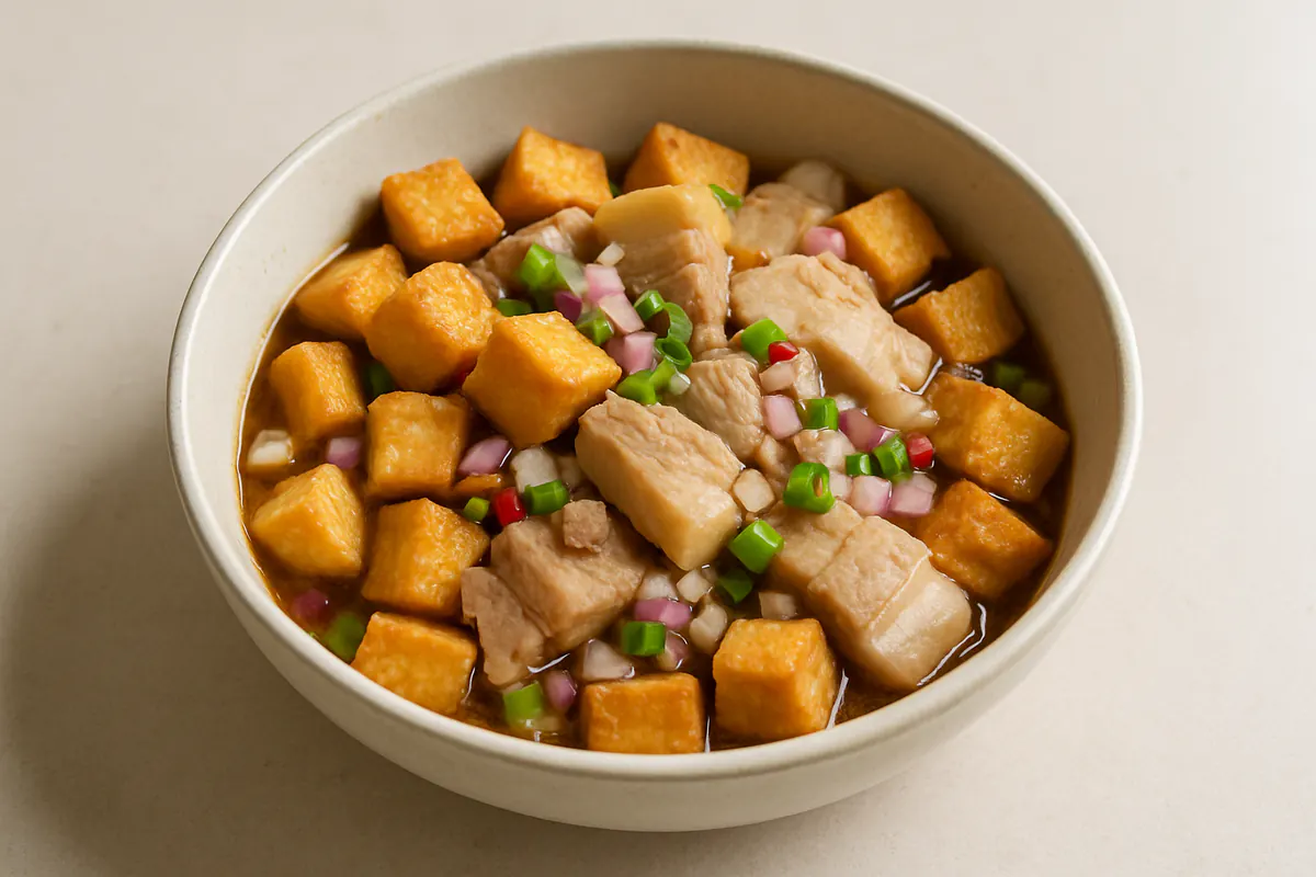 Illustration of Tokwa't baboy