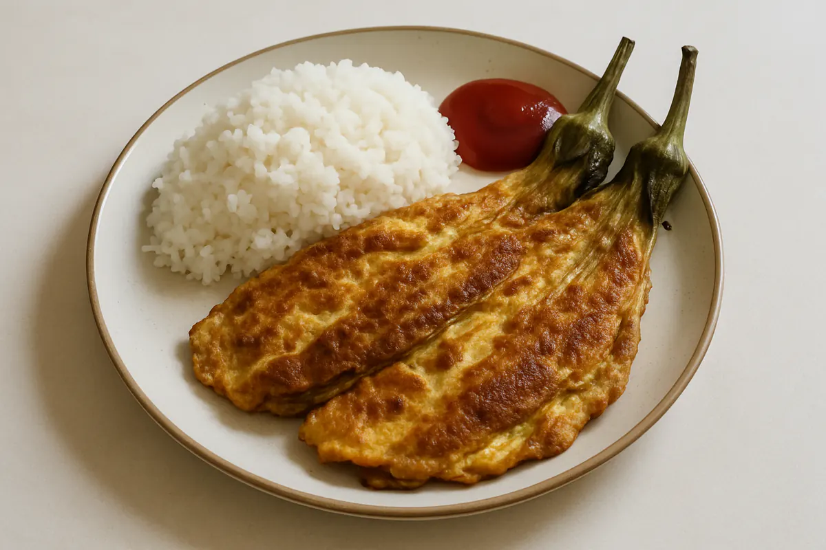 Illustration of Tortang talong